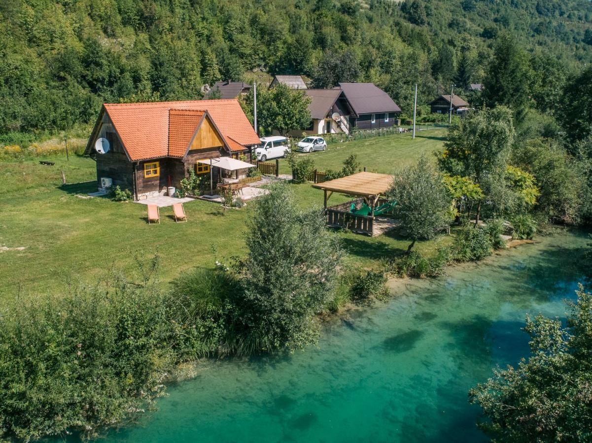 Villa Plitvice Chalet à Korana Extérieur photo